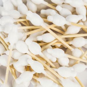 Produktbild für Wattestäbchen pandoo Bio-Bambus für Babys, 7,5cm