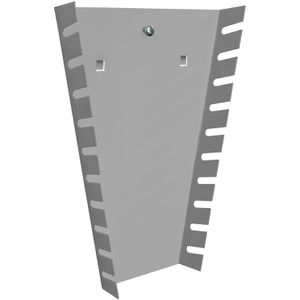Werkzeughalter ADB 23173, grau, für Lochwand