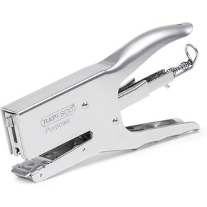 Produktbild für Heftzange RAPESCO R81000A3, Porpoise aus Metall, chrom
