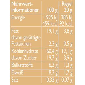 Produktbild für Müsliriegel Corny Haferkraft Crunch Hafer &amp; Honig