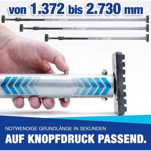 Produktbild für Rundsperrbalken NTG LS8350, Klemmbalken, Aluminium