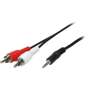 Audiokabel LogiLink CA1042, Adapterkabel, 3-polig