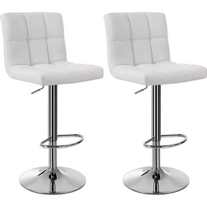 Barhocker Songmics LJB64W, drehbar mit Lehne