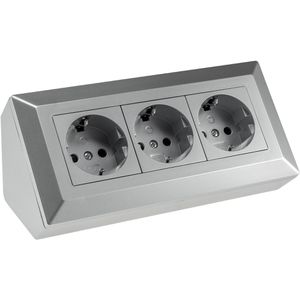 Tischsteckdose ChiliTec 23632, ohne Zuleitung