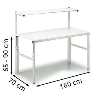 Produktbild für Arbeitstisch Treston TPH718, ESD, höhenverstellbar