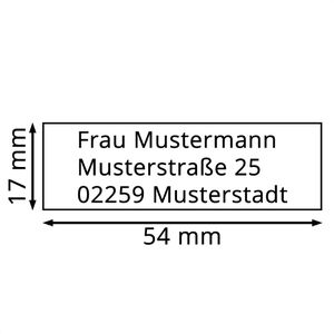 Produktbild für Brother-Etiketten Brother DK-11204, weiß