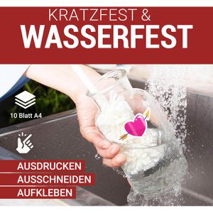 Produktbild für Kopierfolien Skullpaper Aufkleberfolie, A4, weiß