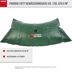 Produktbild für Baumbewässerungssack NOOR Frogbag Fatty, 4-6 Stunden,125 Liter