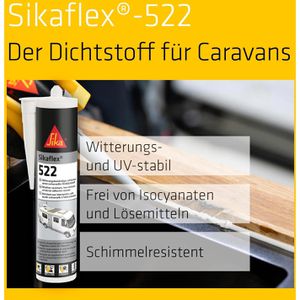 Produktbild für Dichtmasse Sika Sikaflex 522 Caravan, 300ml