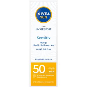 Produktbild für Sonnencreme Nivea Sun UV Gesicht Sensitiv