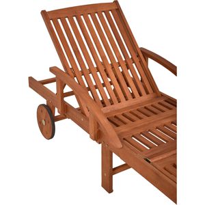 Produktbild für Sonnenliege Garden-Pleasure BEVERLY HILLS, aus Holz