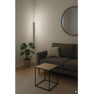 Produktbild für Stehlampe Maul Maulpino LED, silber, 113 cm