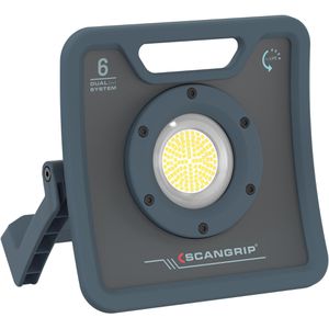 Baustrahler Scangrip Nova 6 C+R LED, mit integriertem Akku