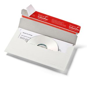 Versandtaschen ColomPac CDs / DVDs , weiß, B6