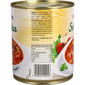 Produktbild für Fertiggericht Kochkönig Soljanka Pikant