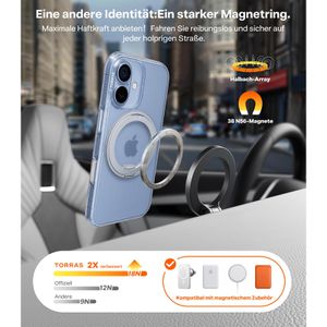 Produktbild für Handyhülle Torras Ostand R Fitness Series, MagSafe transparent