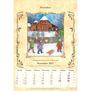 Produktbild für Bildkalender Alpha 100 jähriger Kalender, Jahr 2027