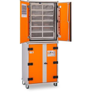 Produktbild für Akku-Ladeschrank CEMO Basic 8/20, mit 36 Steckdosen