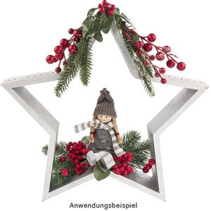 Produktbild für Weihnachtsstern Ideen-mit-Herz 011206, 3 Stück