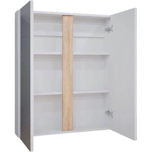Produktbild für Spiegelschrank Vicco Gloria, weiß