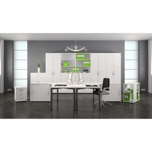 Produktbild für Schiebetürenschrank Geramöbel Flex 312153-WW, abschließbar