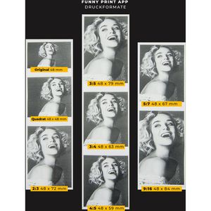 Produktbild für Fotodrucker Easypix InstantFUN Pocket Printer P1, 4,8 x 8,4 cm