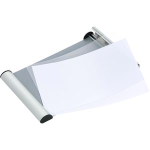 Produktbild für Türschild Böttcher-AG Premium, A5, silber