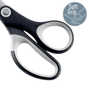 Produktbild für Büroschere Leitz Titanium, 54156095, mit Softgrip
