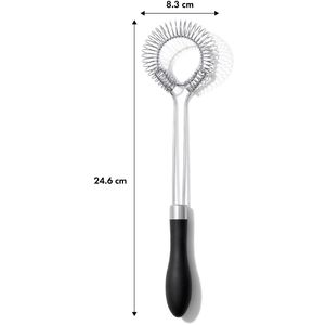 Produktbild für Spiralbesen OXO Good Grips 11278500, Edelstahl / Kunststoff