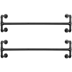Wandgarderobe Songmics HSR64BK-02, Metall