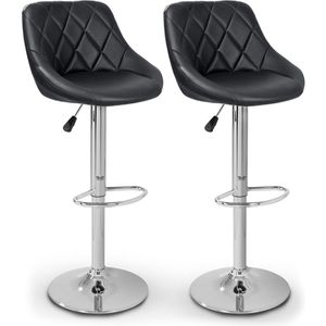 Barhocker Tresko BH-001, drehbar mit Lehne