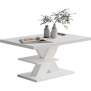 Produktbild für Couchtisch CASARIA Detroit, aus Holz, weiß