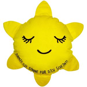 Sofakissen Gruss&Co Sonne, 46502, gelb