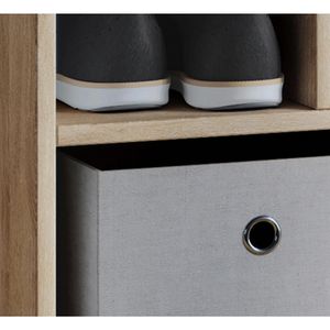 Produktbild für Schuhregal VCM Hinsol XL, aus Holz