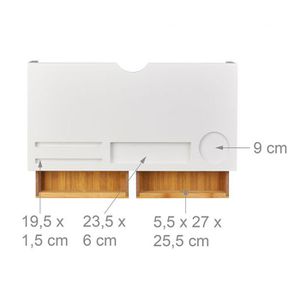 Produktbild für Monitorständer Relaxdays 10024204, Bambus