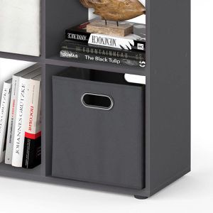 Produktbild für Bücherregal Vicco Tetra, grau
