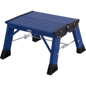 Produktbild für Klapptritt Krause Treppy PlusLine, 130341, blau, aus Aluminium