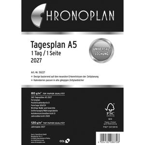 Kalendereinlagen Chronoplan 50227, Jahr 2027