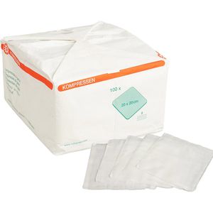 Mullkompressen Nobamed 863220, aus Baumwolle, unsteril