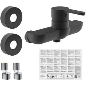 Produktbild für Duscharmatur Schütte Denver, schwarz matt