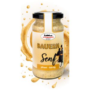 Produktbild für Senf Altenburger Bauernsenf, pikant und körnig