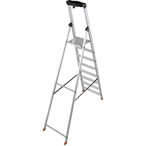 Produktbild für Stehleiter Krause Monto Solido, 126672, mit Plattform