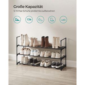 Produktbild für Schuhregal Songmics LSA303B02, aus Metall