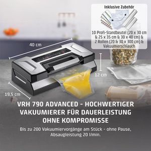 Produktbild für Vakuumiergerät Caso VRH 790 advanced Pro, bis 30cm