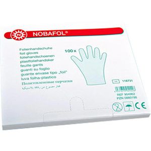 Einmalhandschuhe Nobamed Nobafol, transparent, 100 Stück