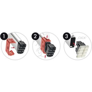 Produktbild für Leiterfüße Hailo EasyClix Living, Size L, 9947-001