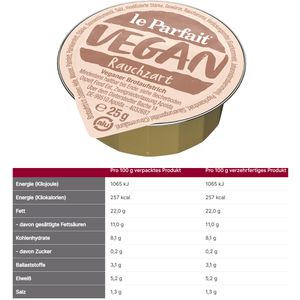 Produktbild für Gemüseaufstrich Le-Parfait pflanzliche Streichcreme, Sortiert