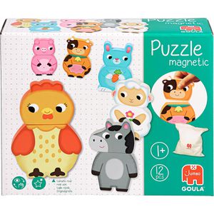 Produktbild für Puzzle Goula 455245, Bauernhof-Tiere