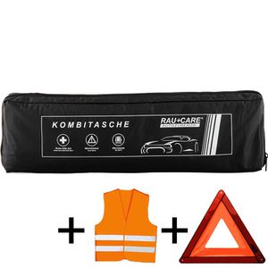 Erste-Hilfe-Tasche RAU-Autozubehör Kombi, schwarz