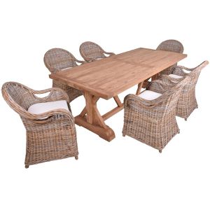 Produktbild für Gartentisch Garden-Pleasure KISAR, Teakholz
